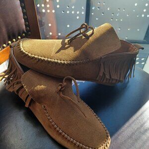 Zara Moccasins Ankle Booties 38